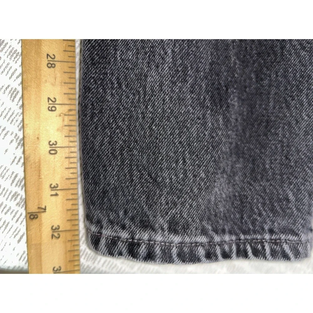 Vintage Levis 501 Jeans Men's 32x32 (Tag 34x34) Black Button Fly Made In USA